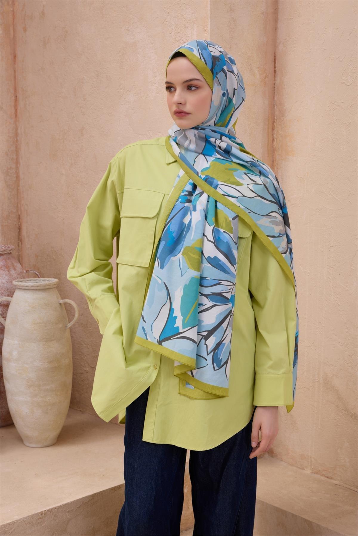 Belli Fresh Modal Şal 3 - Olive