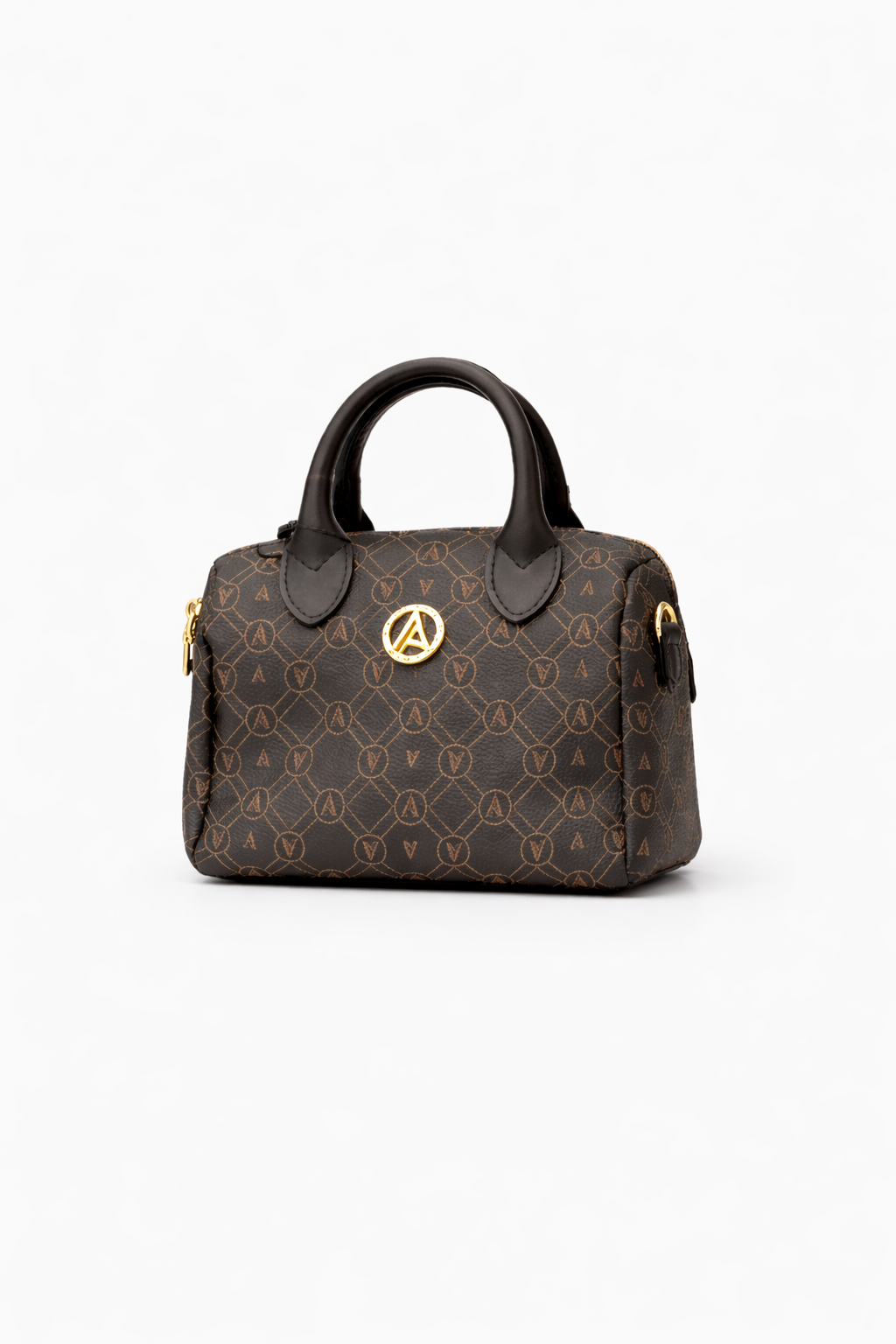 Armine Trend ARM137 Clup Çanta - Siyah Logolu
