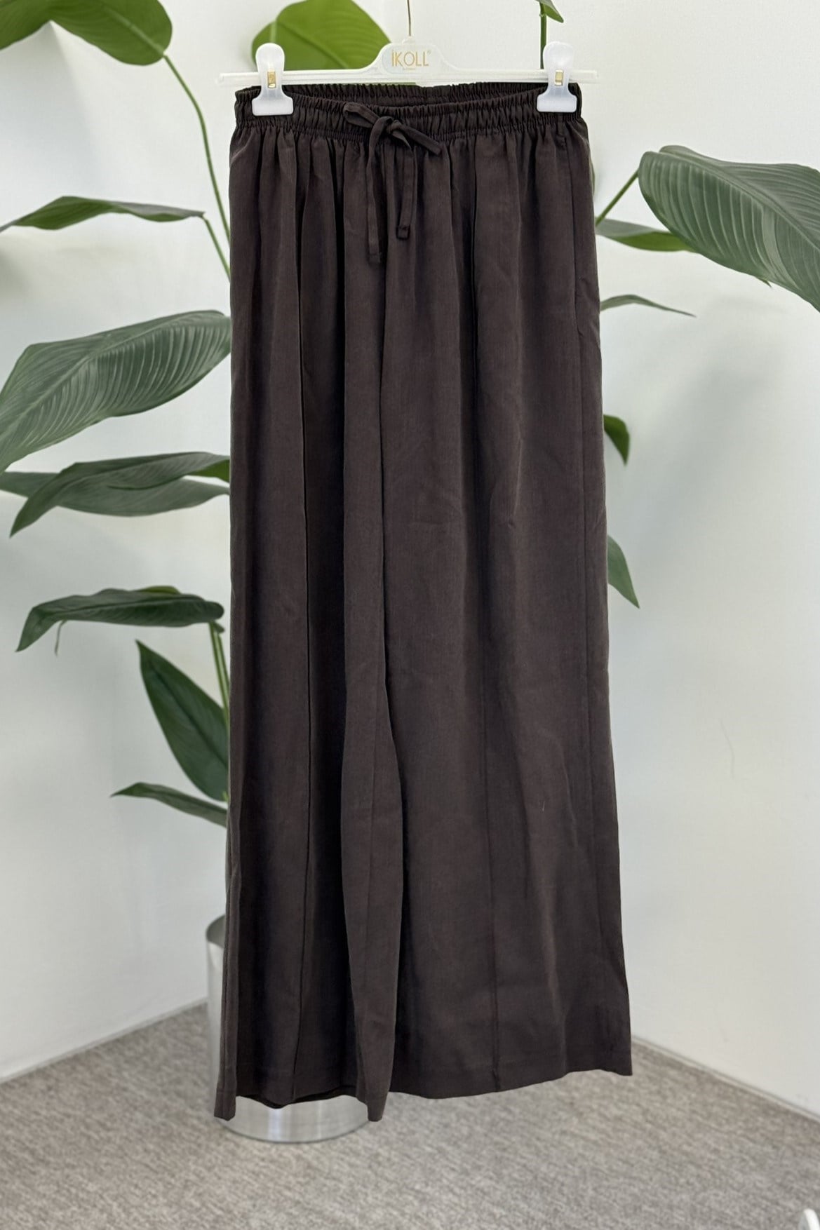 Bol Paça Geniş Form Pantolon 0037433 - Kahve