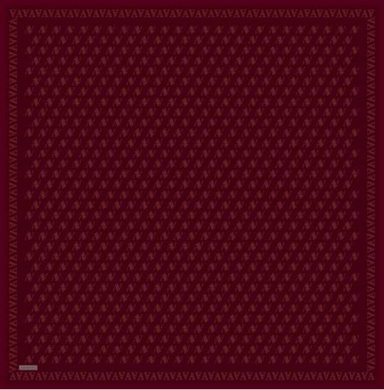 Armine Dj Saf İpek Eşarp 9412D (T) - Bordo