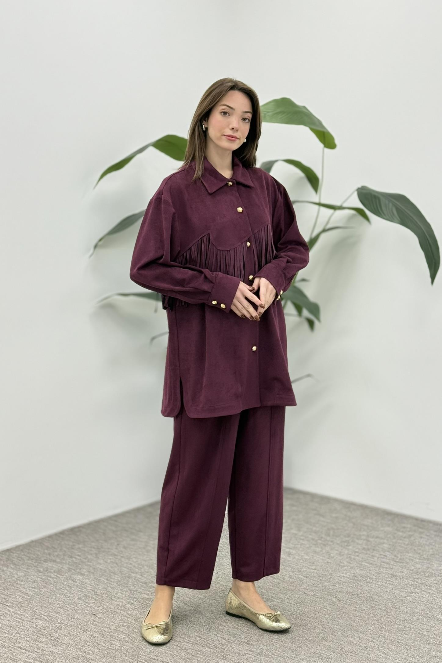 Ghisa 4119 Takım - Bordo