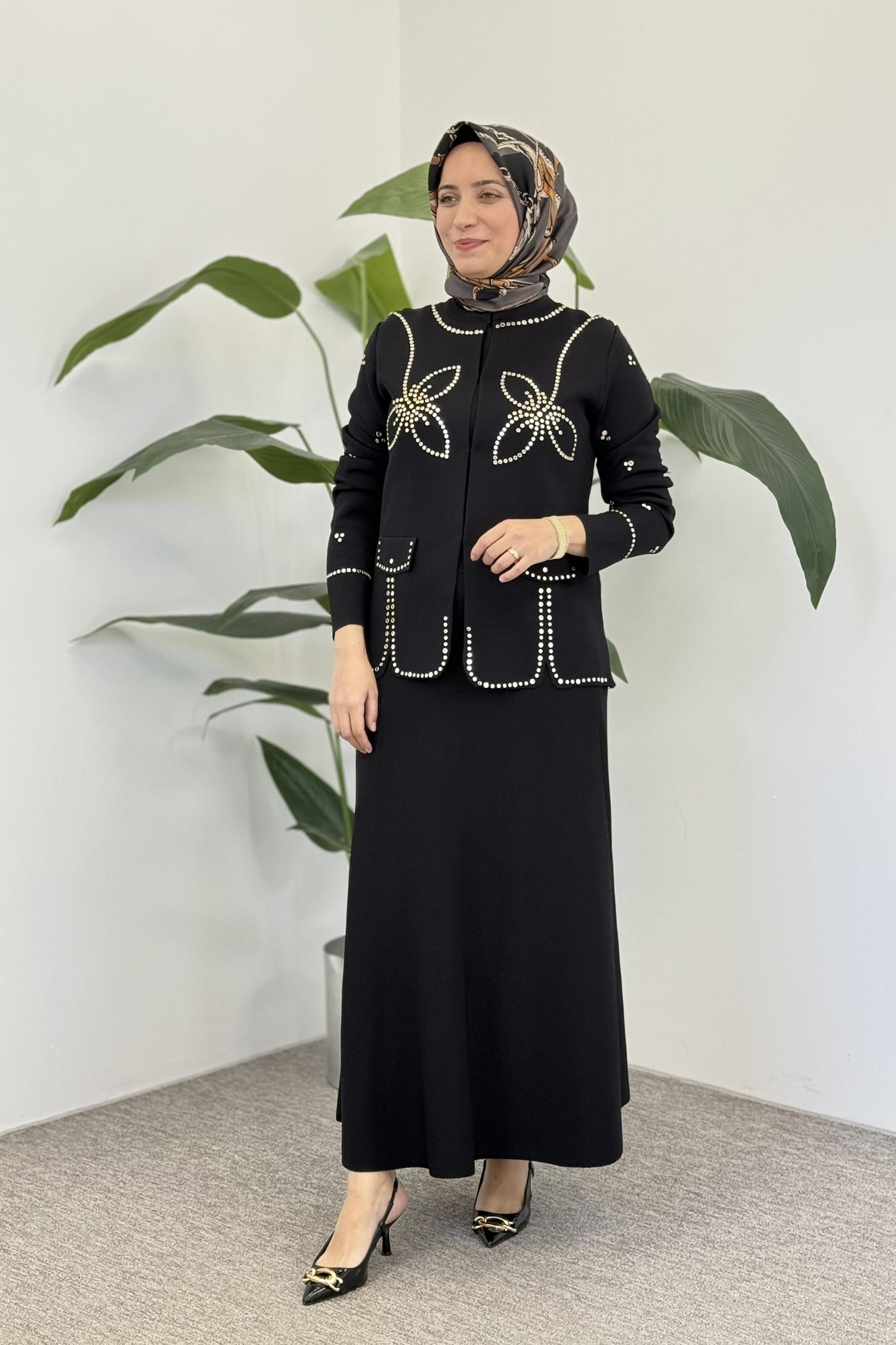 Ghisa 3213 Takım - Siyah