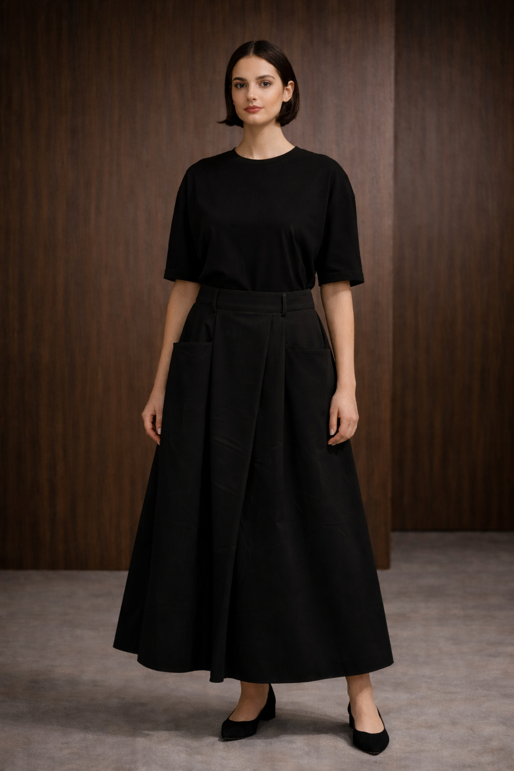 Ghisa 5391 Etek - Siyah