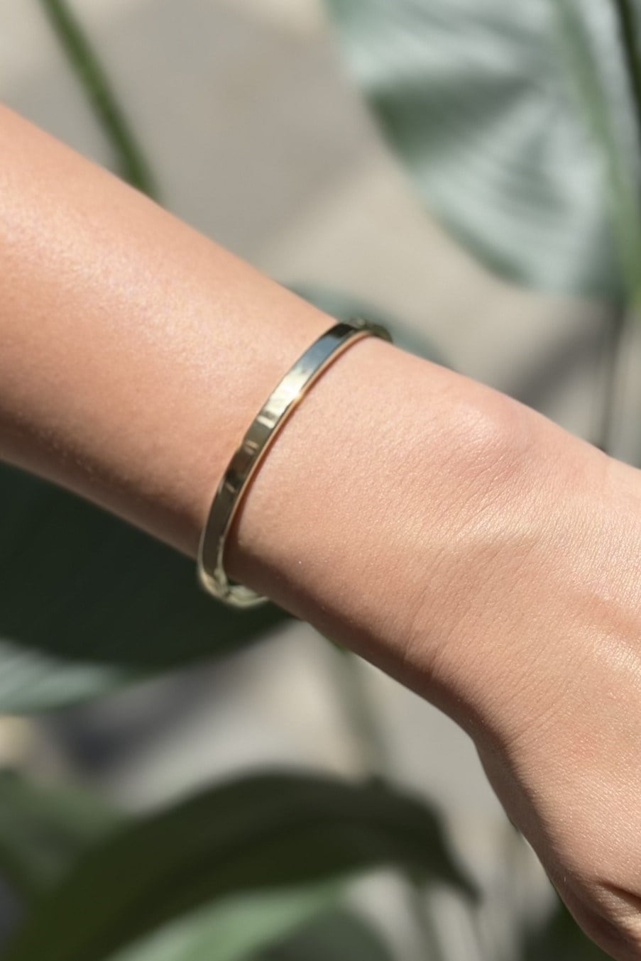 Kelepçe Bileklik BL003366 - Gold