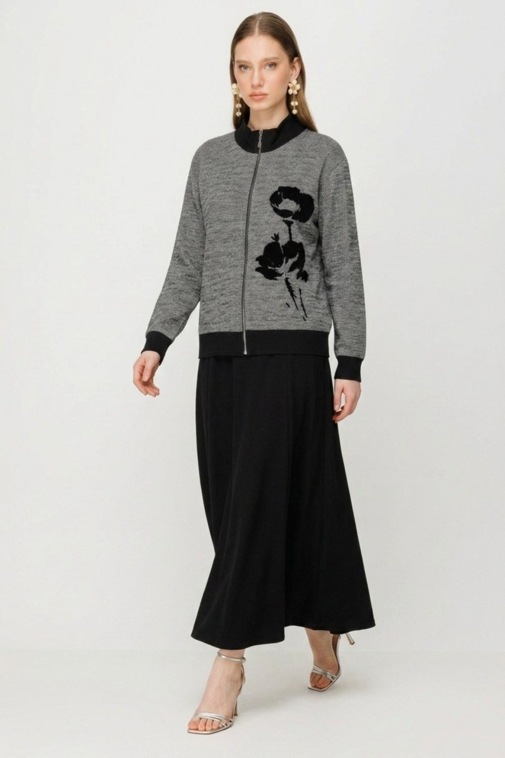 Armine Trend 26KA608 Avenna Takım Siyah Takım ARMİNE TREND 
