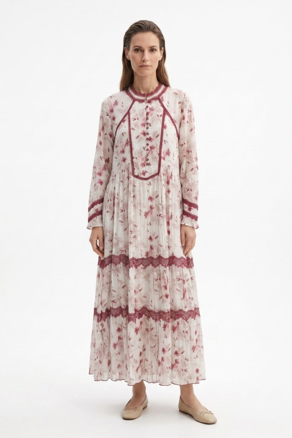 LissMore 1056 Elbise - Pembe