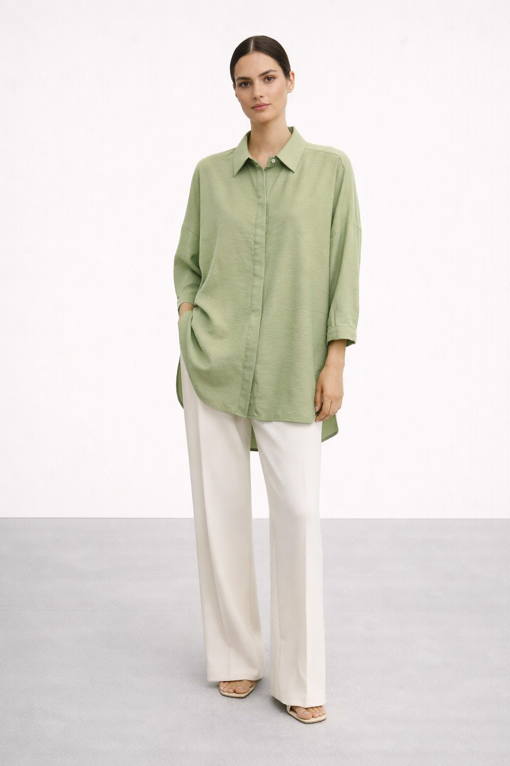 Nuss 3001 Gömlek - Menta