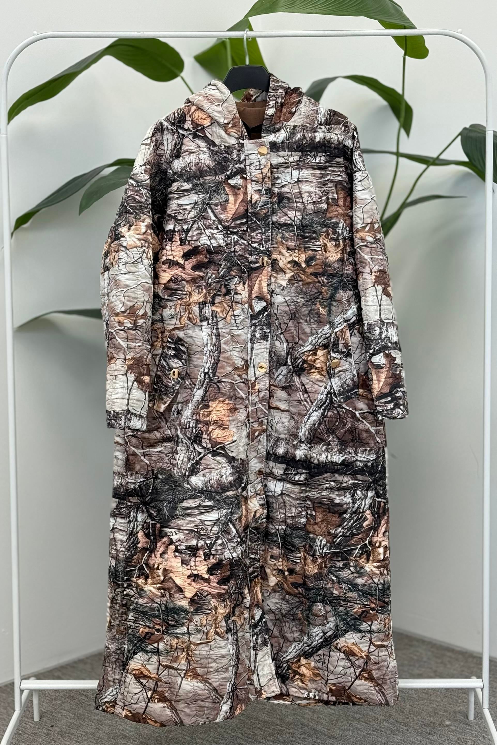 Ceremony 6888 Safwan Kapüşonlu Kaban - Orjinal