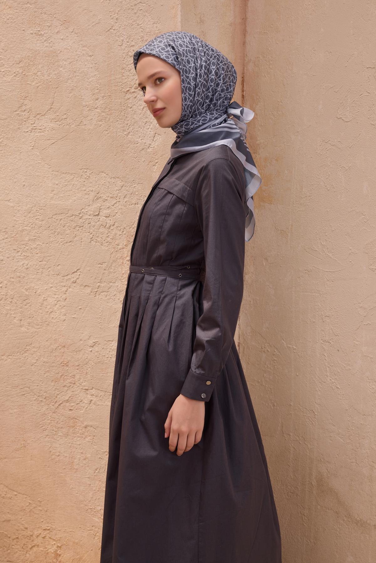 Belli Premıum Soft Eşarp 12 - Gri