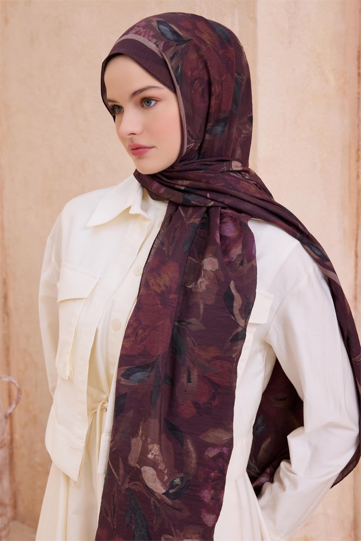 Belli Fresh Sanda Şal 1362 - Acı Kahve