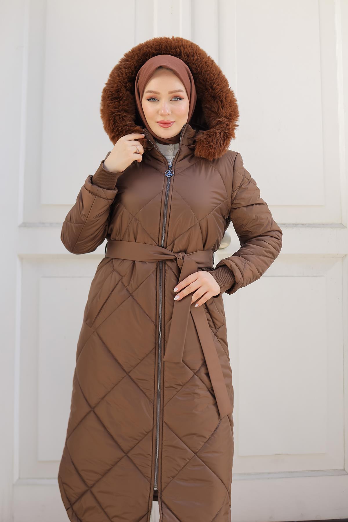 ARMİNE TREND Armine Trend 24Kt709 Trend Kapitone Mont - Taba  Kaban & Mont 