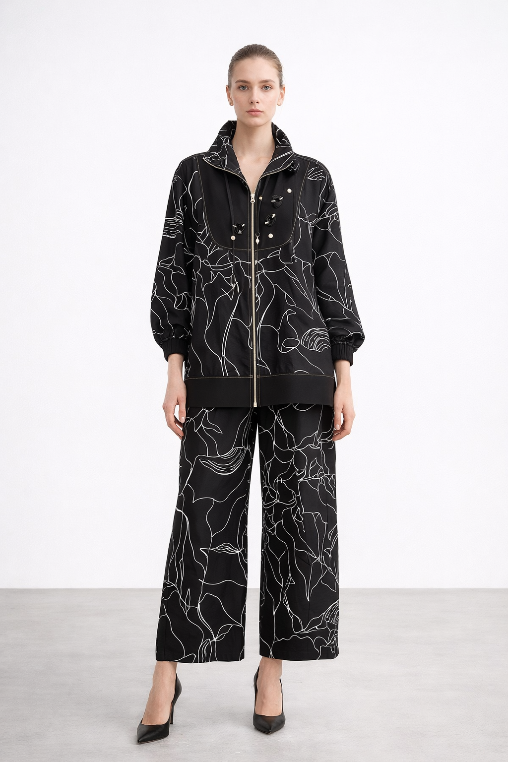 Ceremony 26Y947 Halka Aksesuar Detaylı Pantolonlu Takım - Orjinal