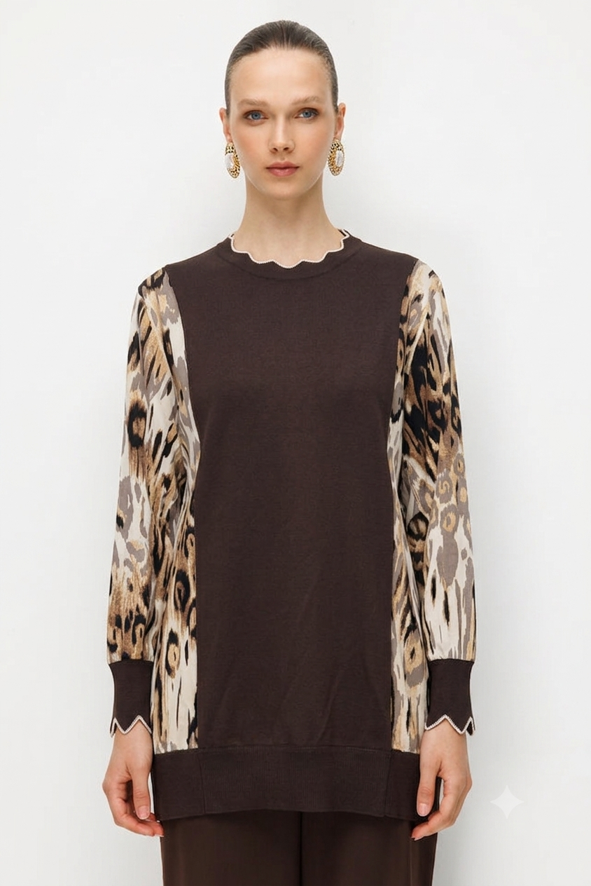 Ghisa 4200 Tunik - Kahve