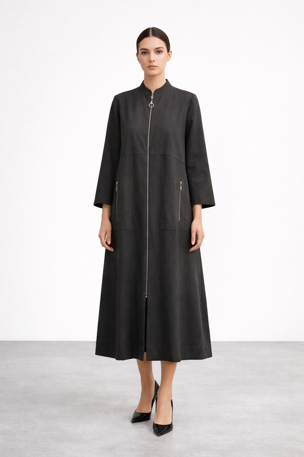 Micca 261839M Kendinden Desenli Ferace - Kahve