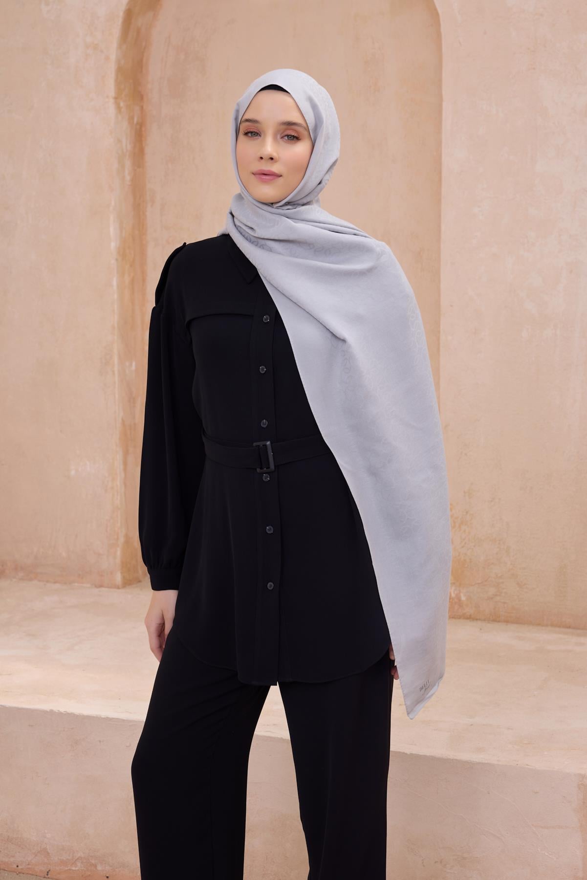 Belli Fresh Nora Şal 2 - Gri