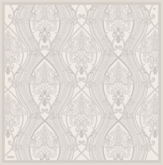 Armine Dj Saf Twill İpek Eşarp 9537D (T) - Vizon
