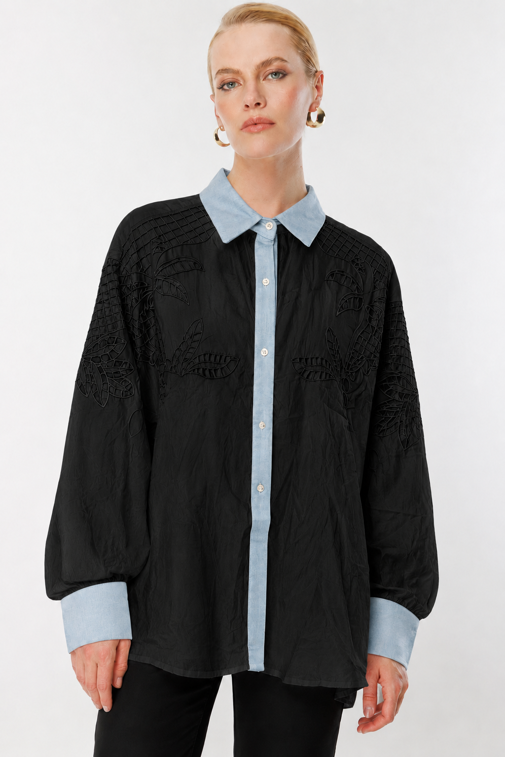 Ghisa 4435 Tunik - Siyah