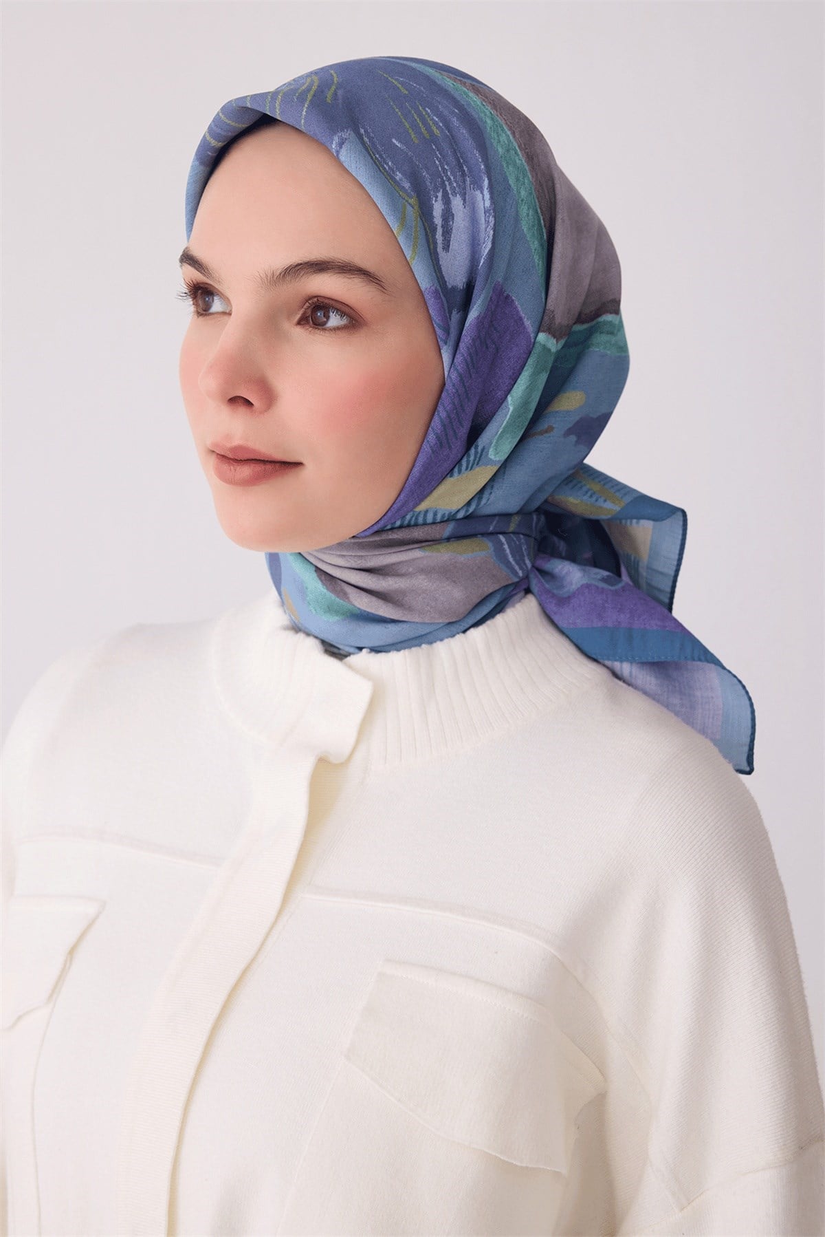 Belli Fresh Modal Eşarp 3409 - İndigo