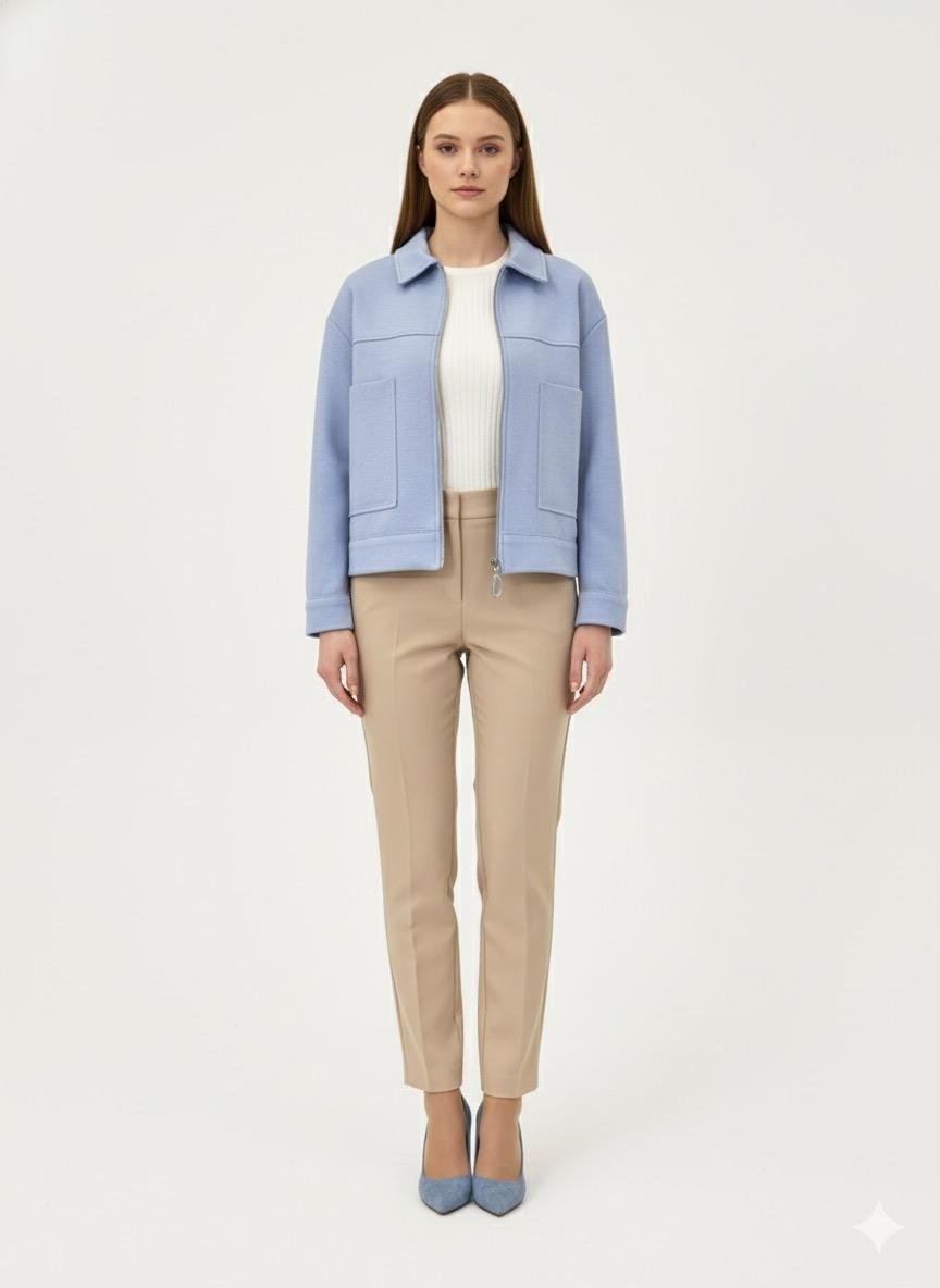 Armine Trend 25KT517 Bamber Ceket - Mavi