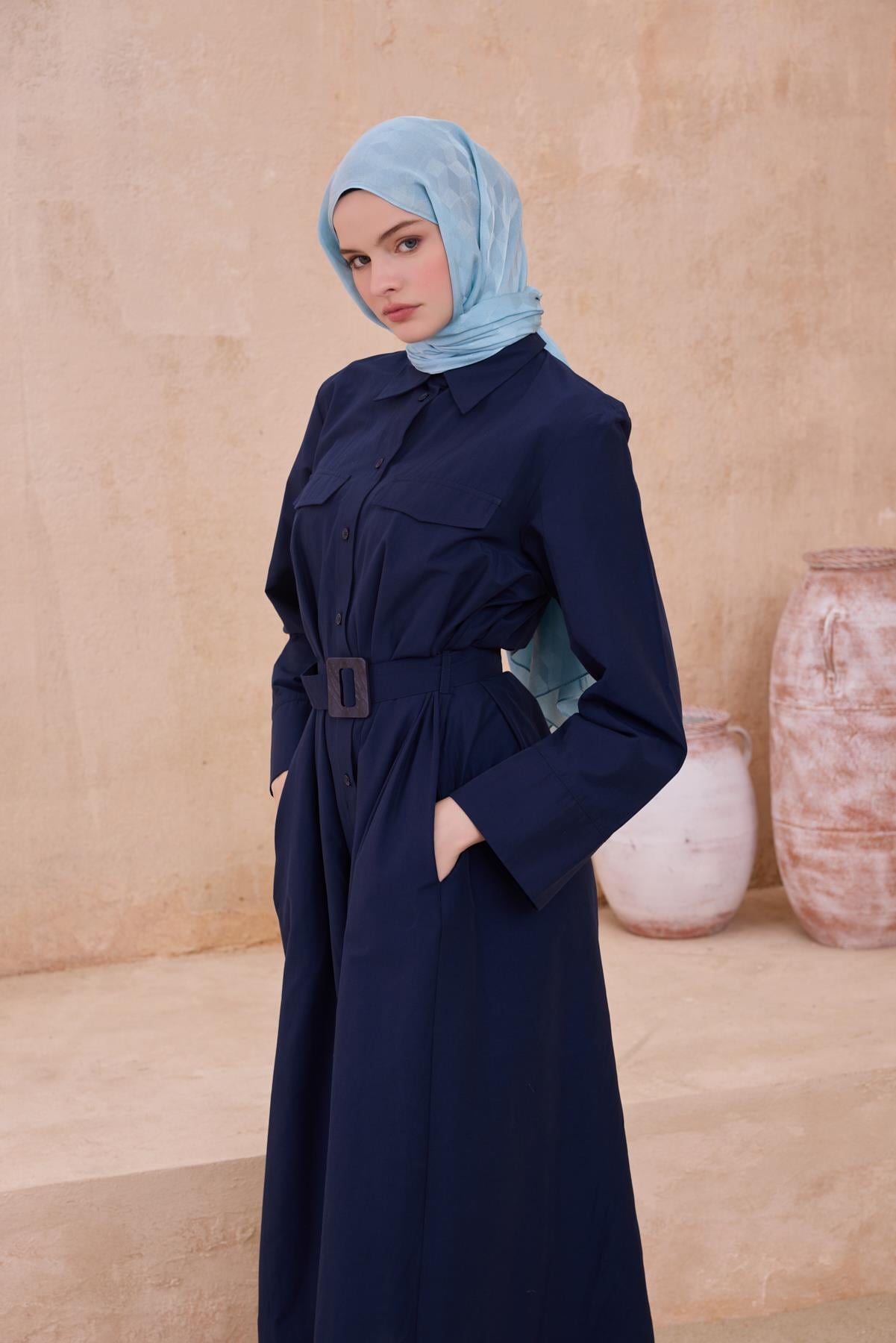 Belli Fresh Peryy Şal 1 - Turkuaz