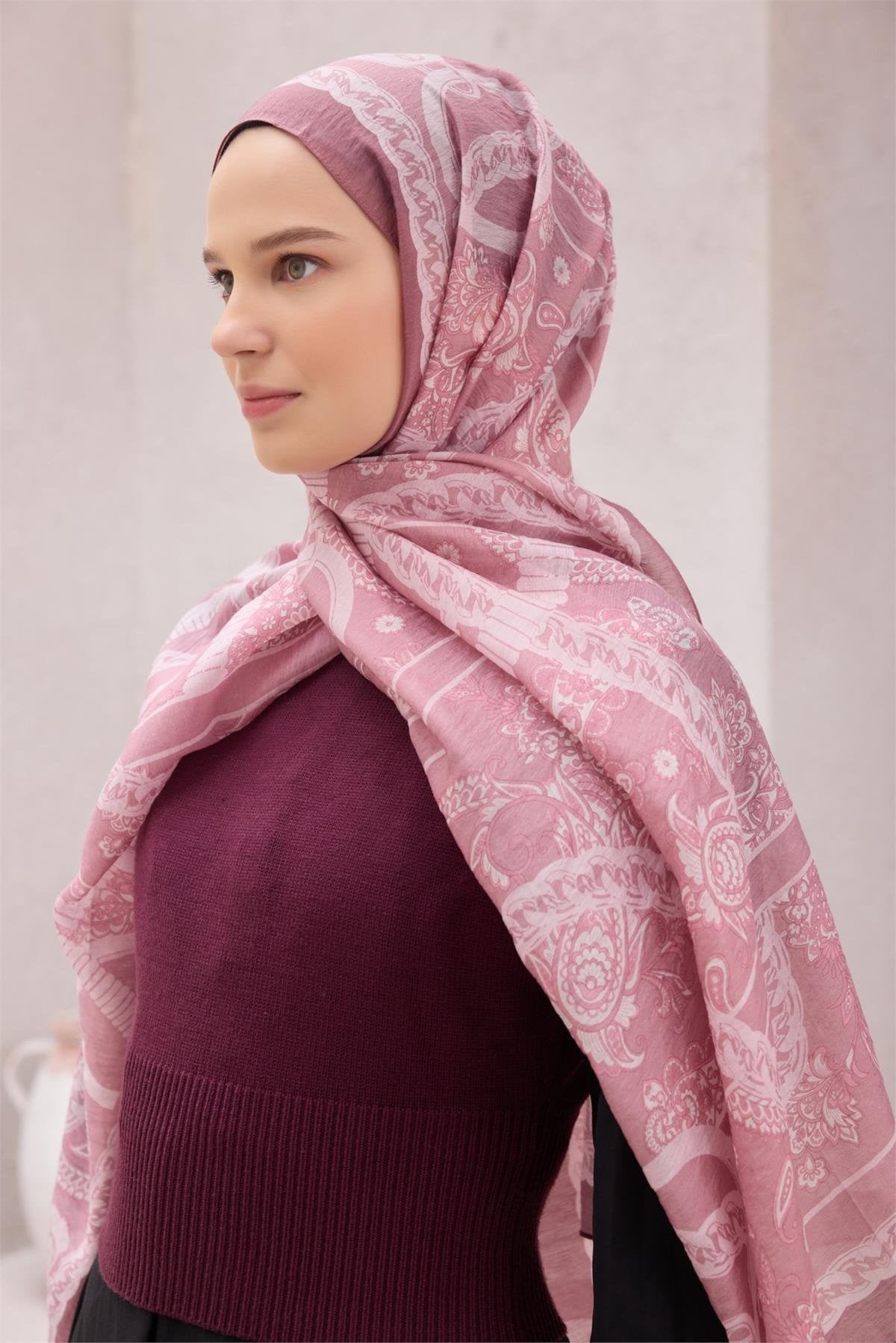 Belli Fresh Rozy 1866 Şal - Gül