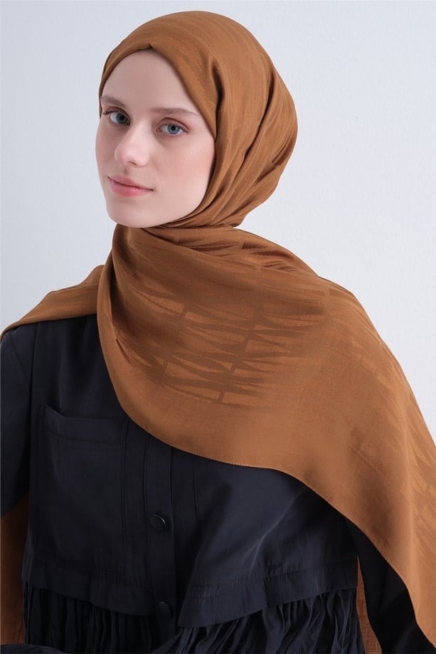 Armine Lyocell Şal 3 - Browni