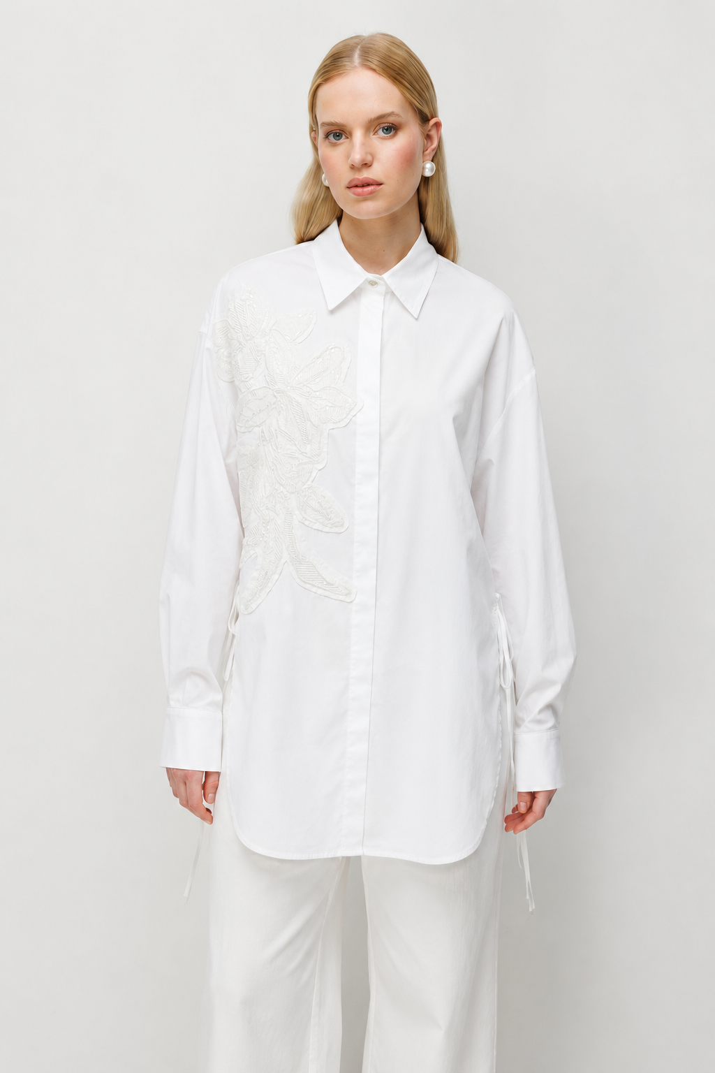 Ghisa 4380 Tunik - Ekru