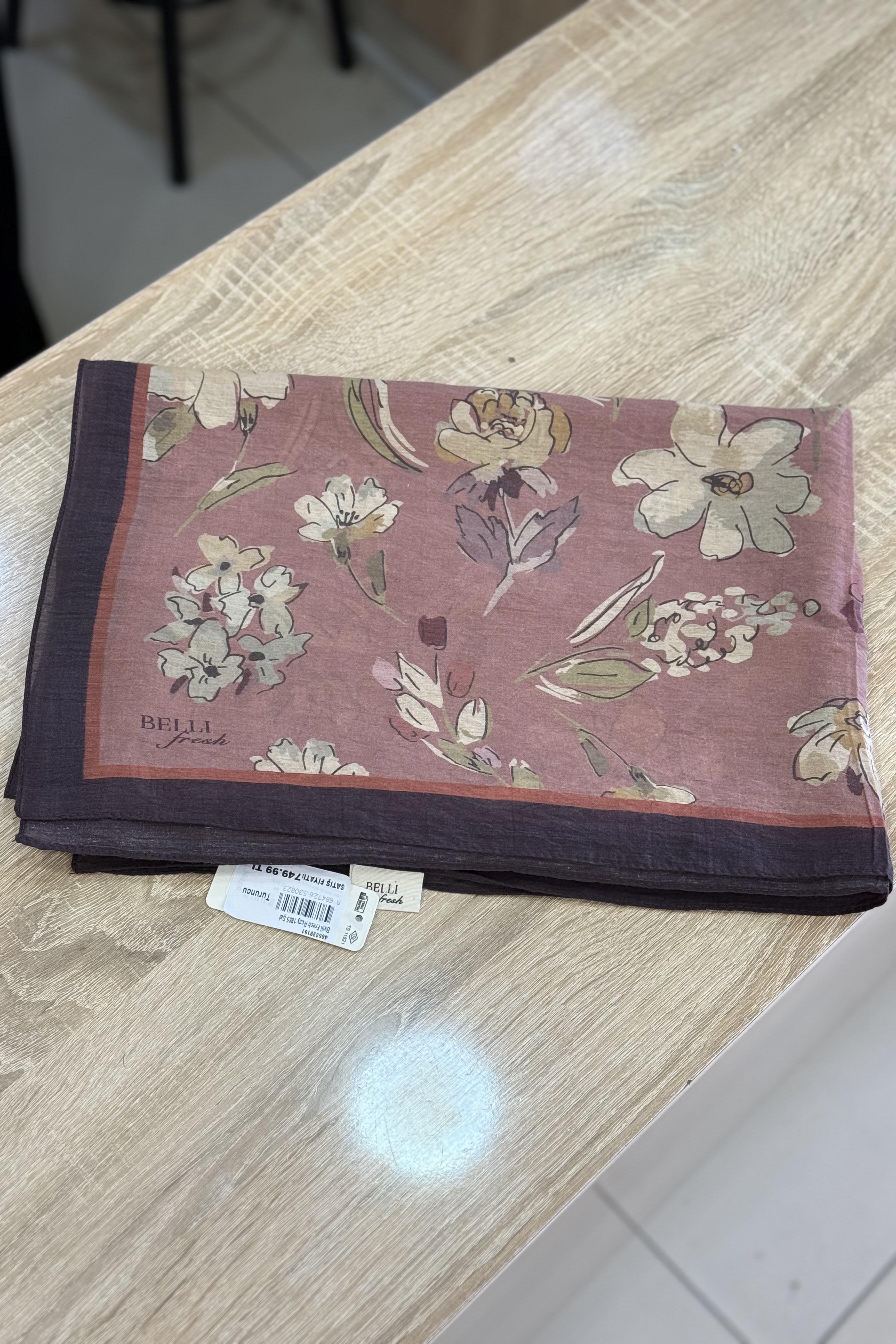 Belli Fresh Rozy 1865 Şal - Turuncu