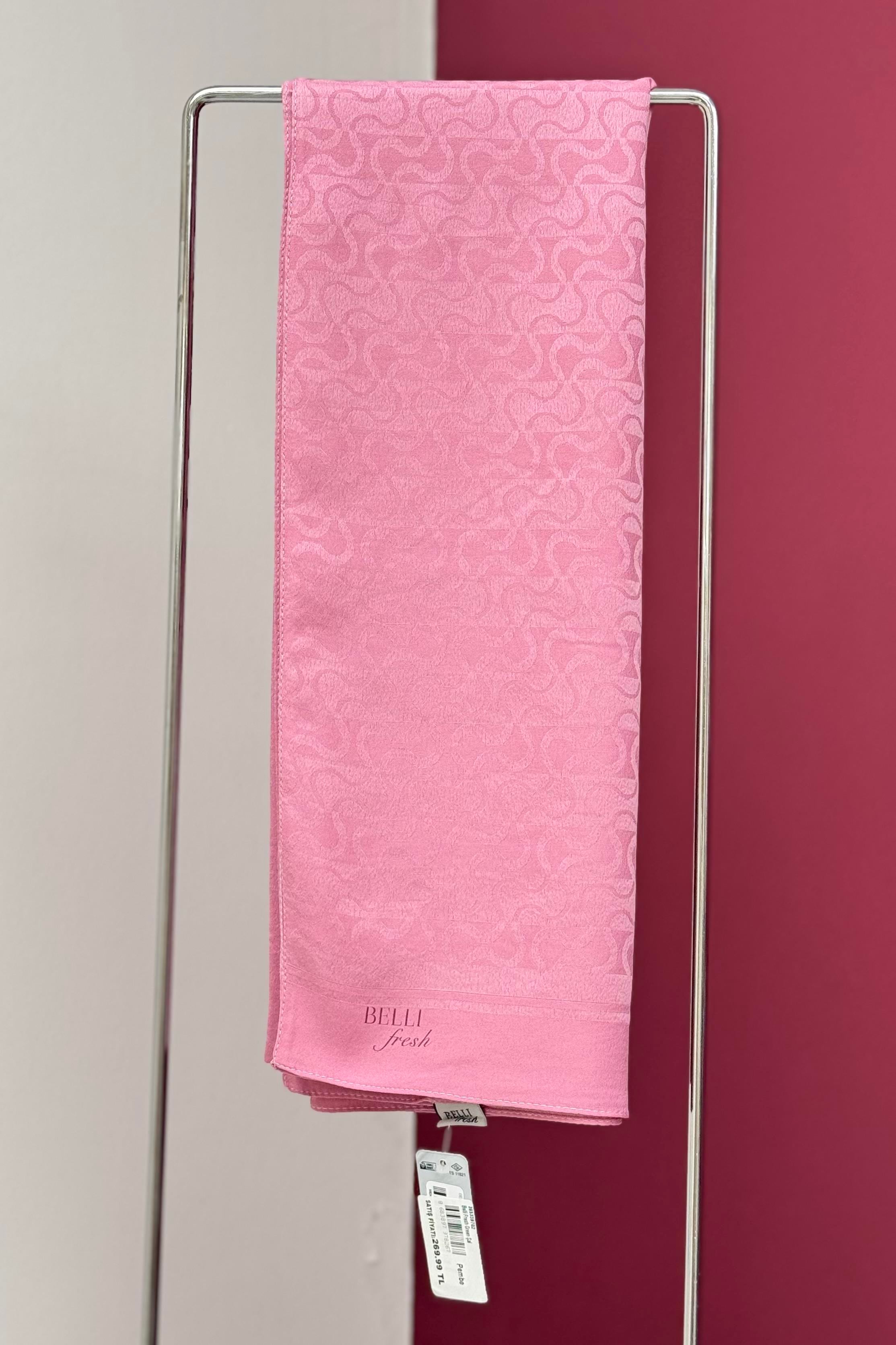 BELLI Belli Fresh Green Şal - Pembe Belli Fresh Green Şal - Pembe - Bilen Giyim Şal 
