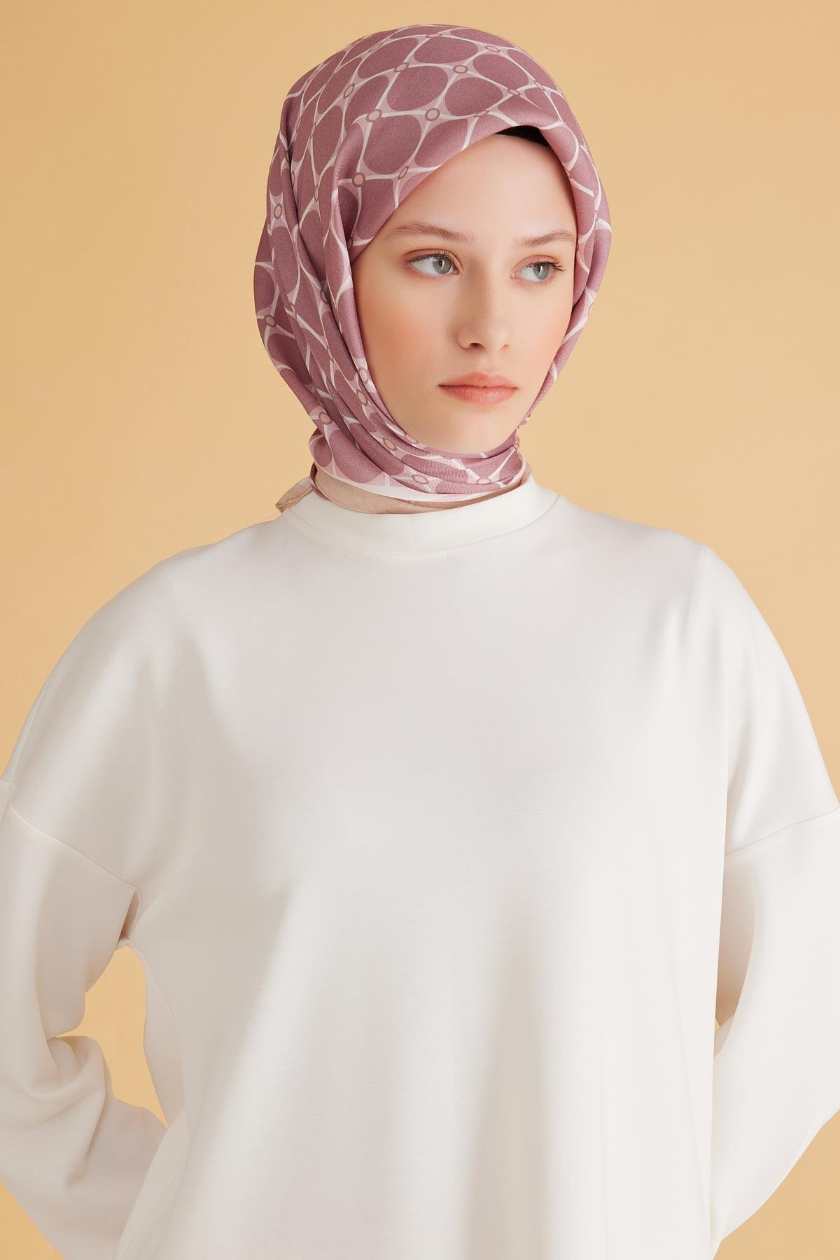 BELLI Belli Fresh Pure Eşarp 3 - Pudra Belli Fresh Pure Eşarp 3 - Bilen Giyim Eşarp 