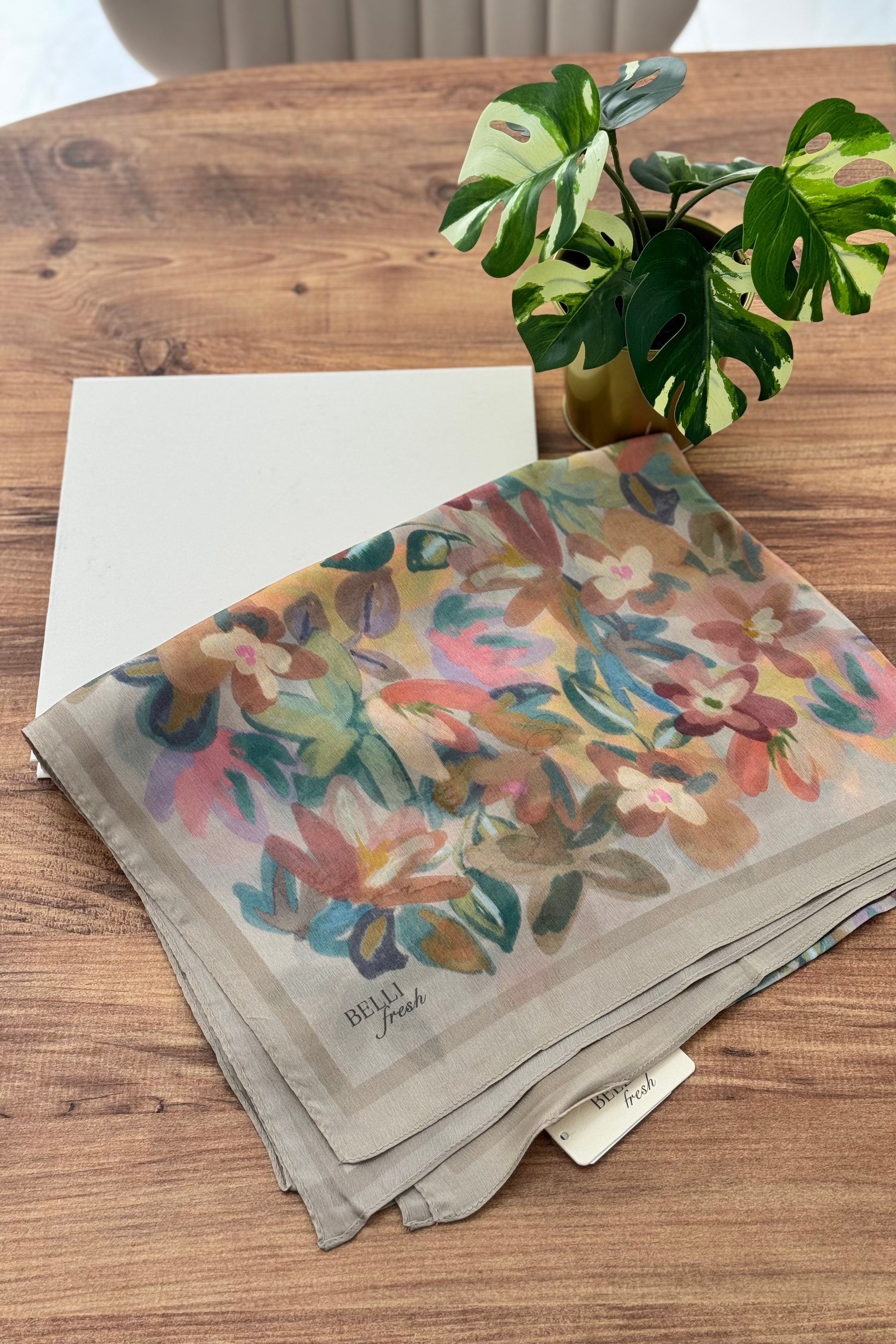 Belli Fresh Aura  Şal 3723 - Bej