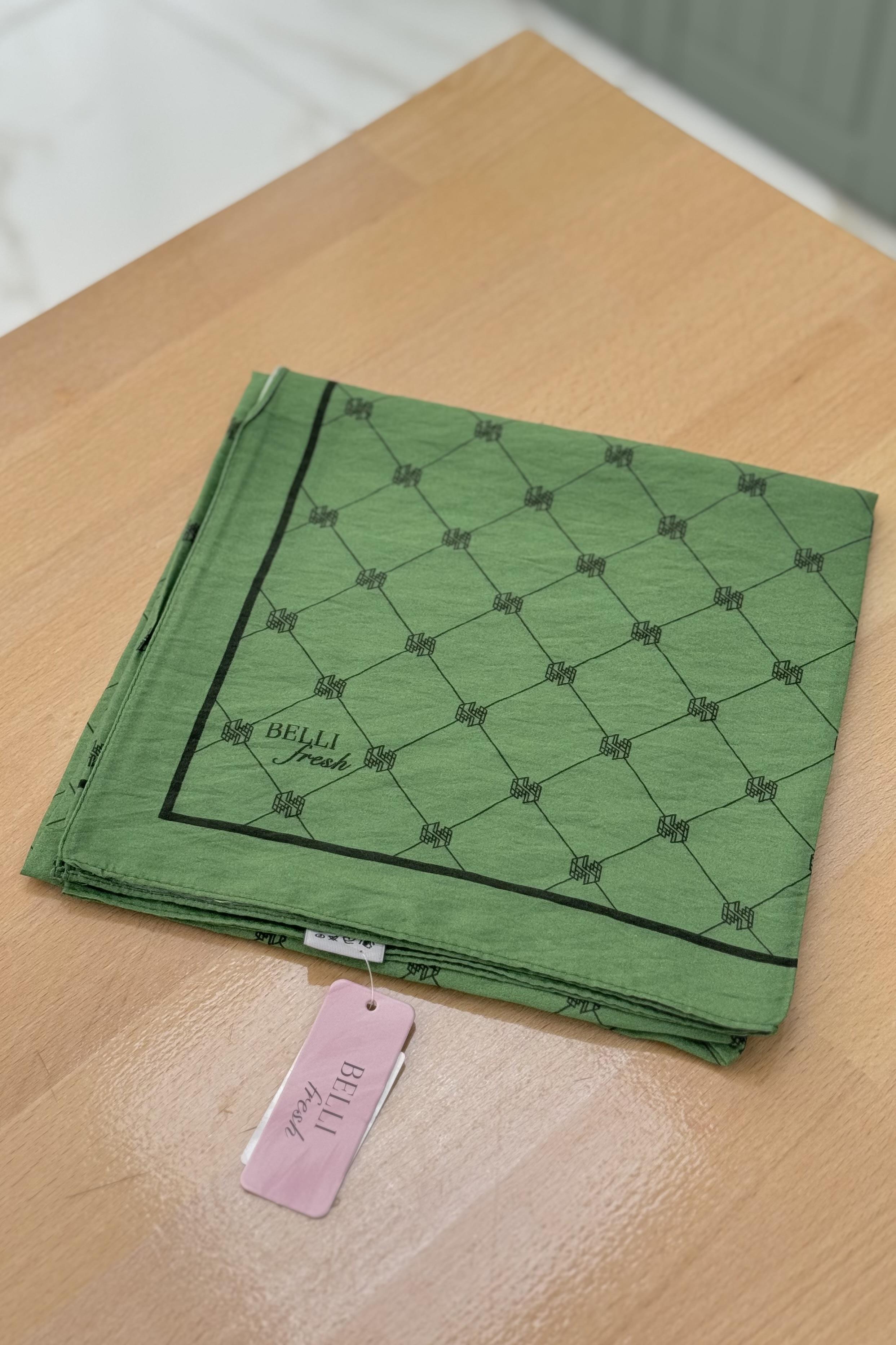 Belli Fresh Paulista Eşarp 1 - Yeşil