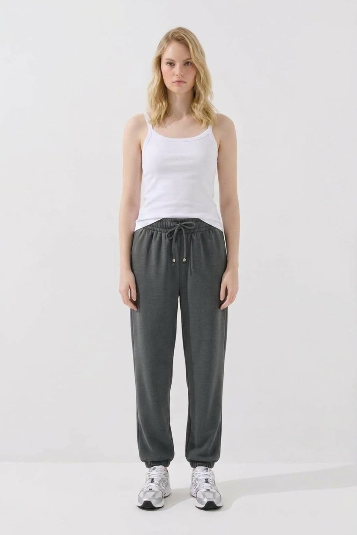 Jogger Modal Pantolon 1005382 Antrasit Pantolon İKOLL 