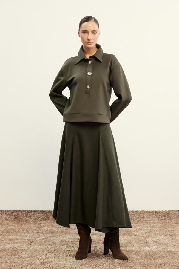 Venöve Ete0011 Petra Etek - Haki