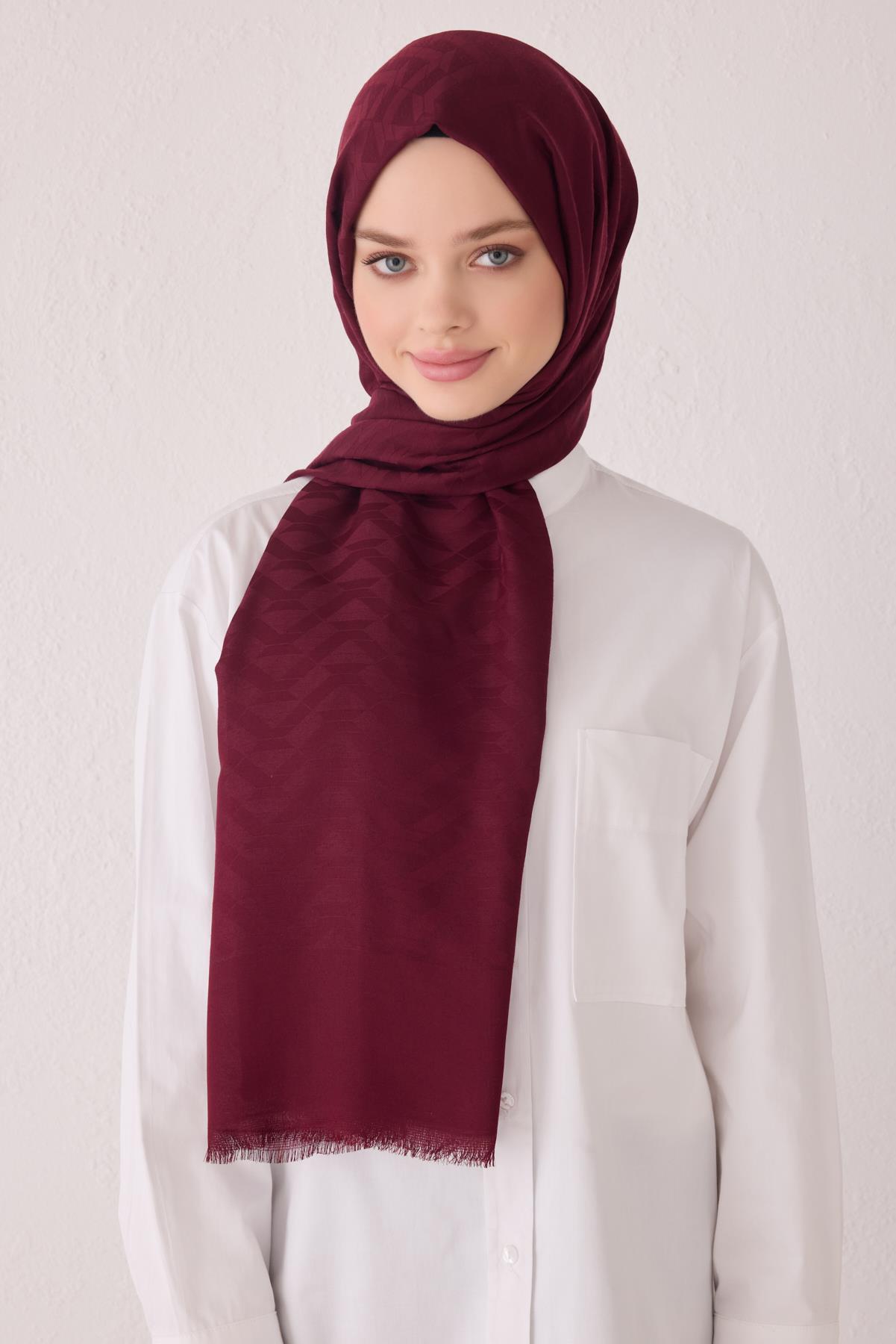 Belli Fresh Açelya Şal 3 - Mürdüm