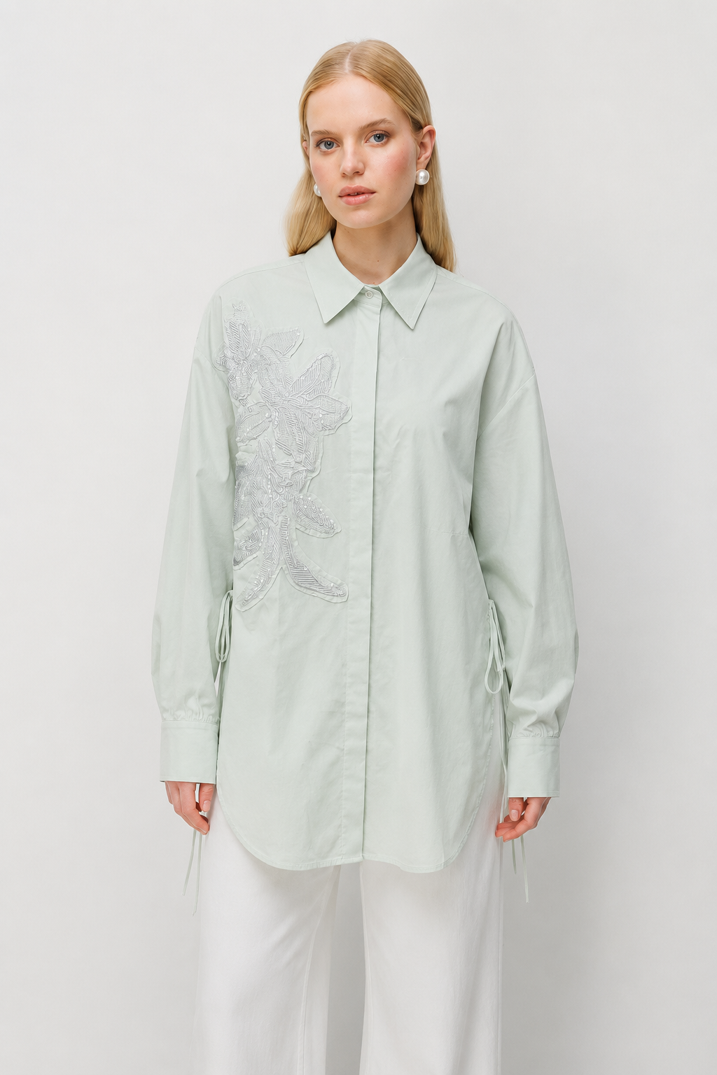Ghisa 4380 Tunik - Mint Yeşili