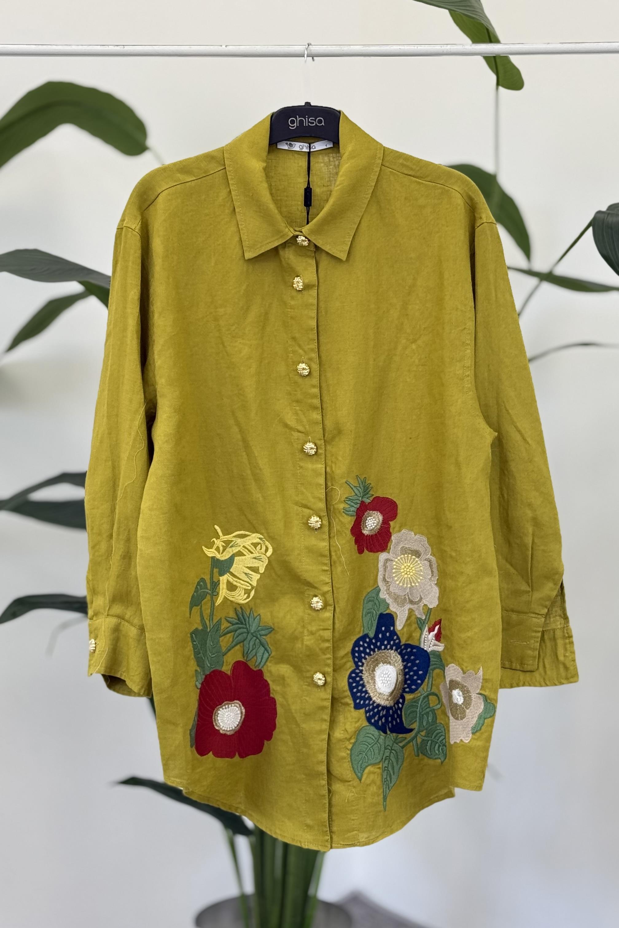 Ghisa 4036 Tunik - Hardal