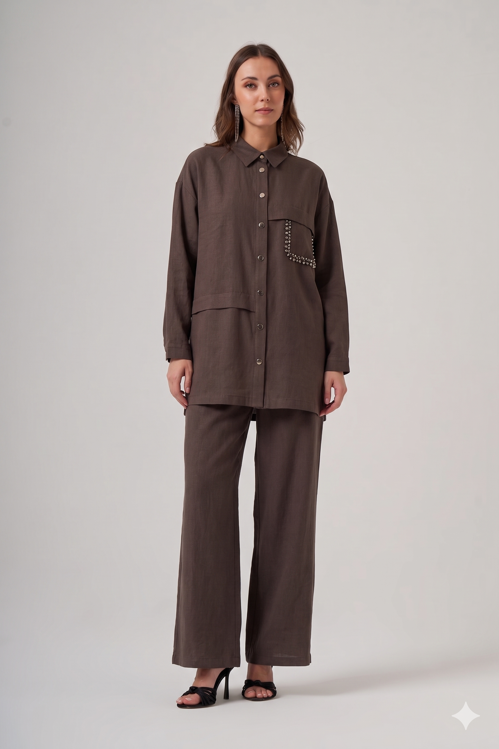 Nuss 1052 Takım - Kahve