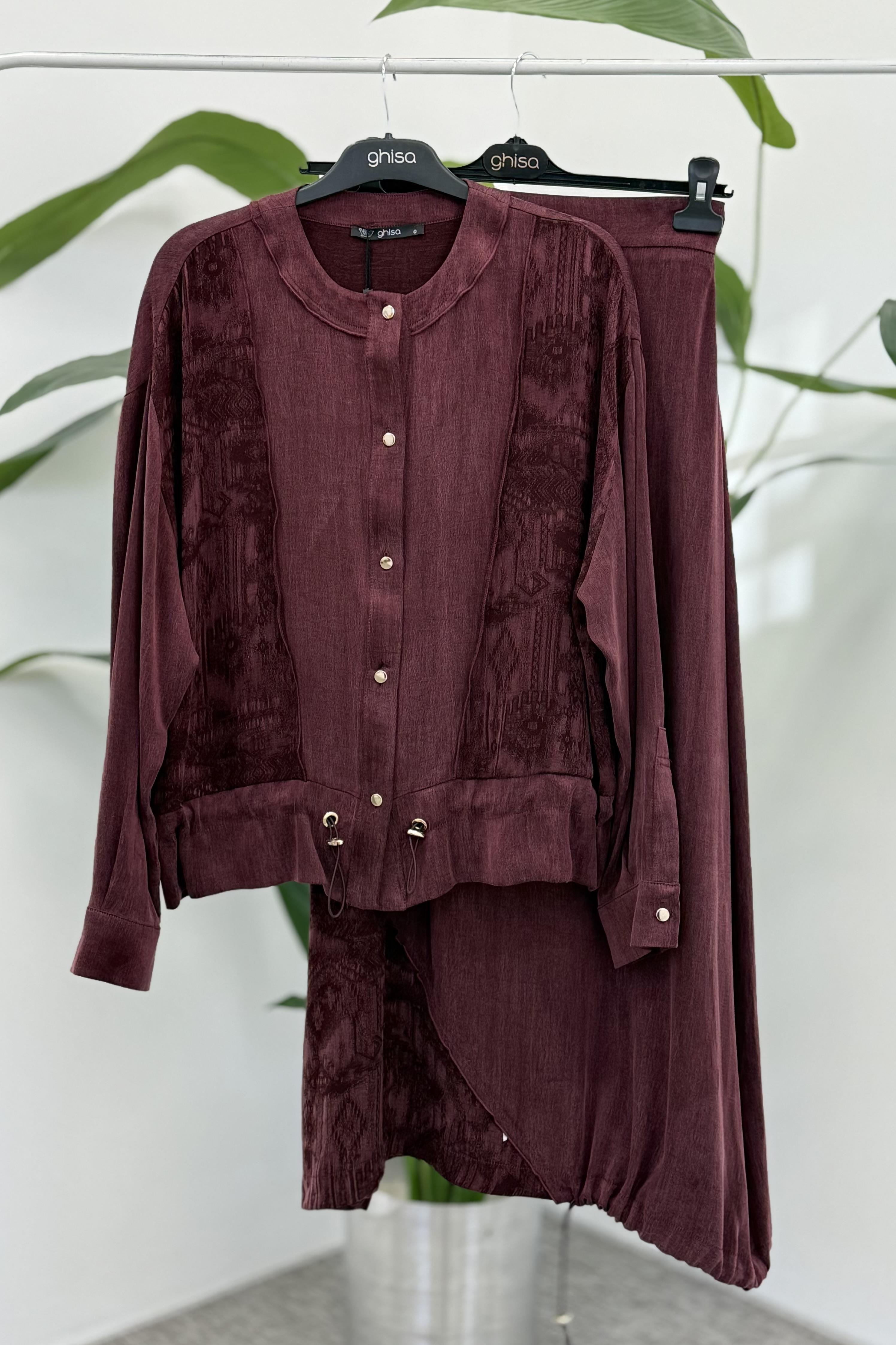 Ghisa 4046 Takım - Bordo