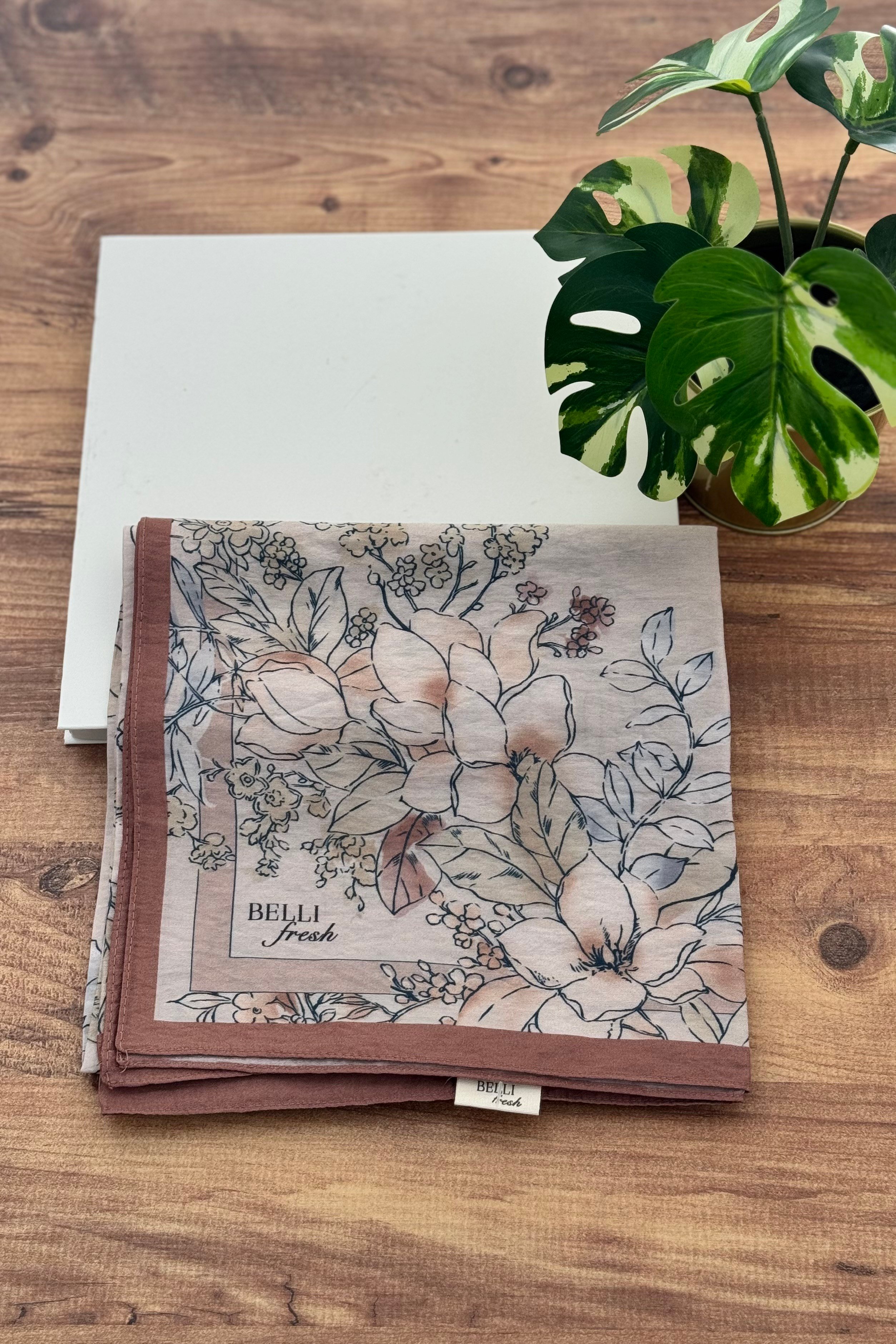 Belli Fresh Paulista Eşarp 3487 - Camel