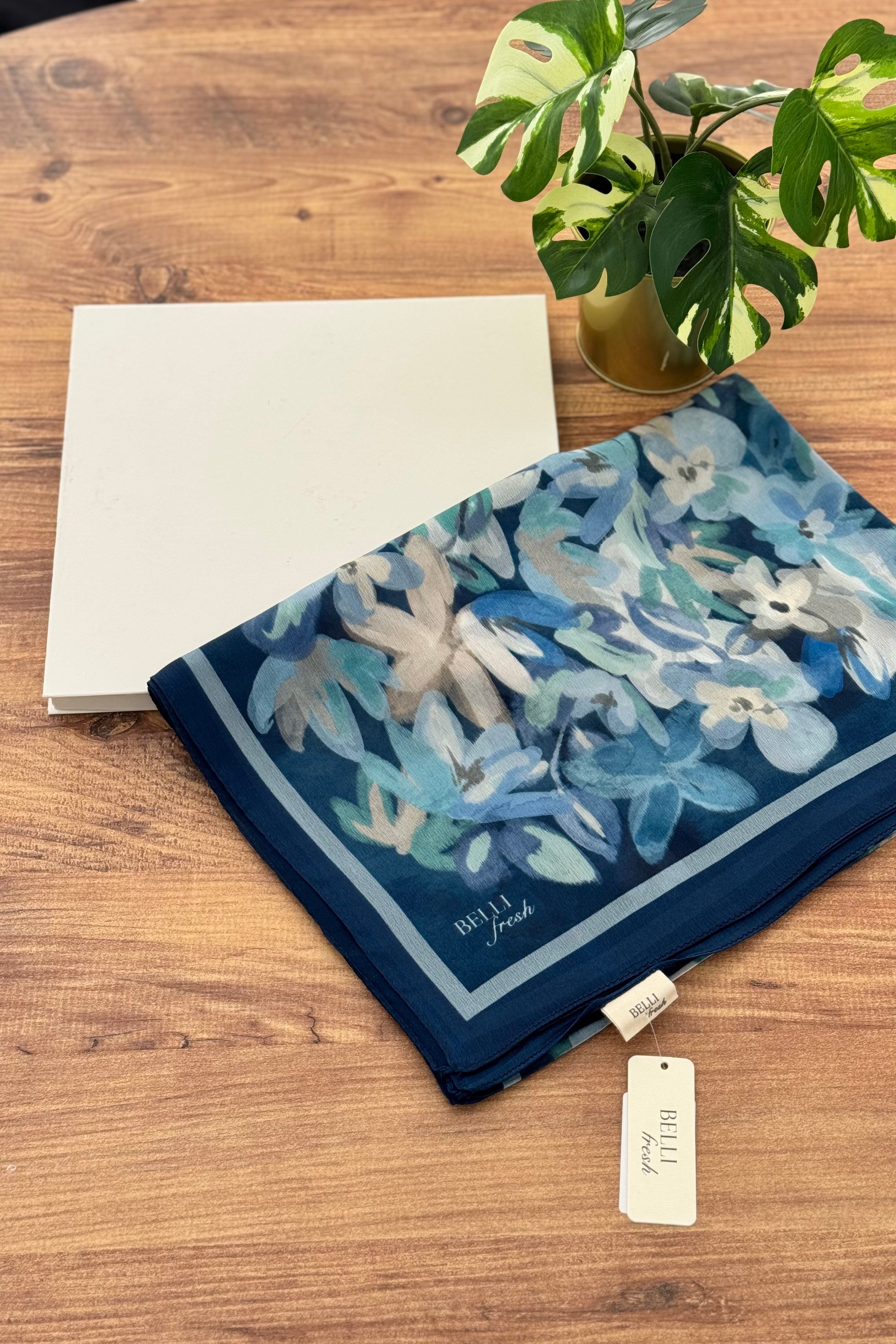 Belli Fresh Aura  Şal 3723 - Mavi