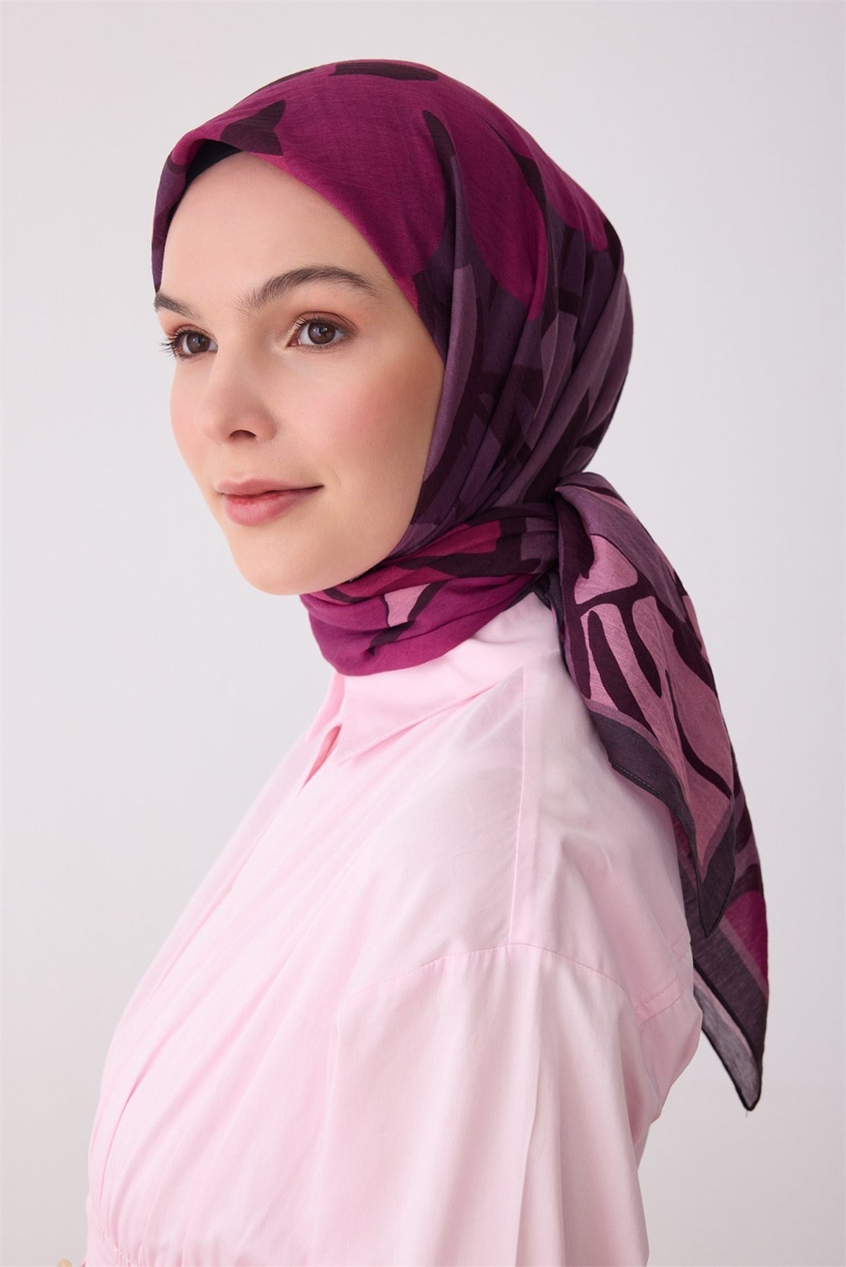 Belli Fresh Rozy Eşarp 3377 - Mor