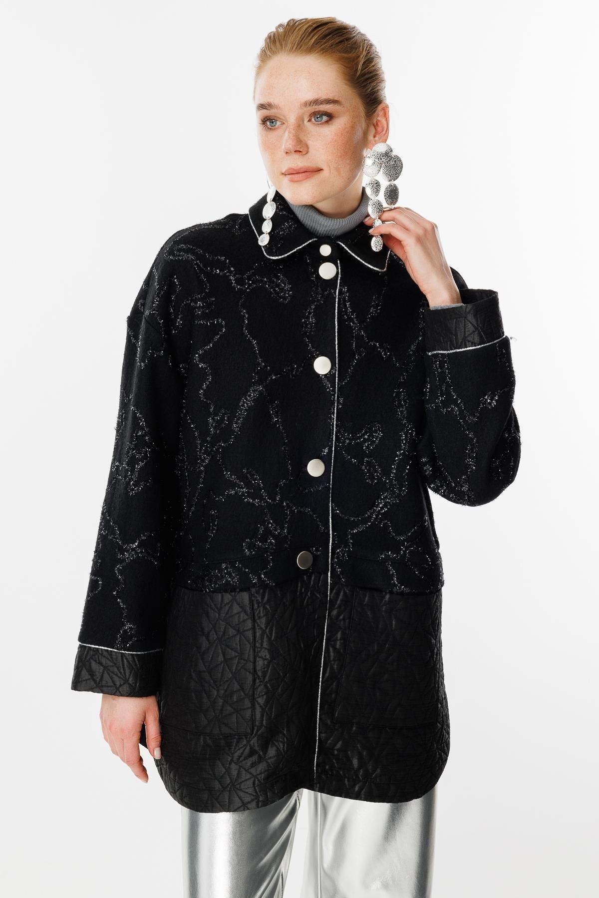 Ghisa 3073 Ceket - Siyah