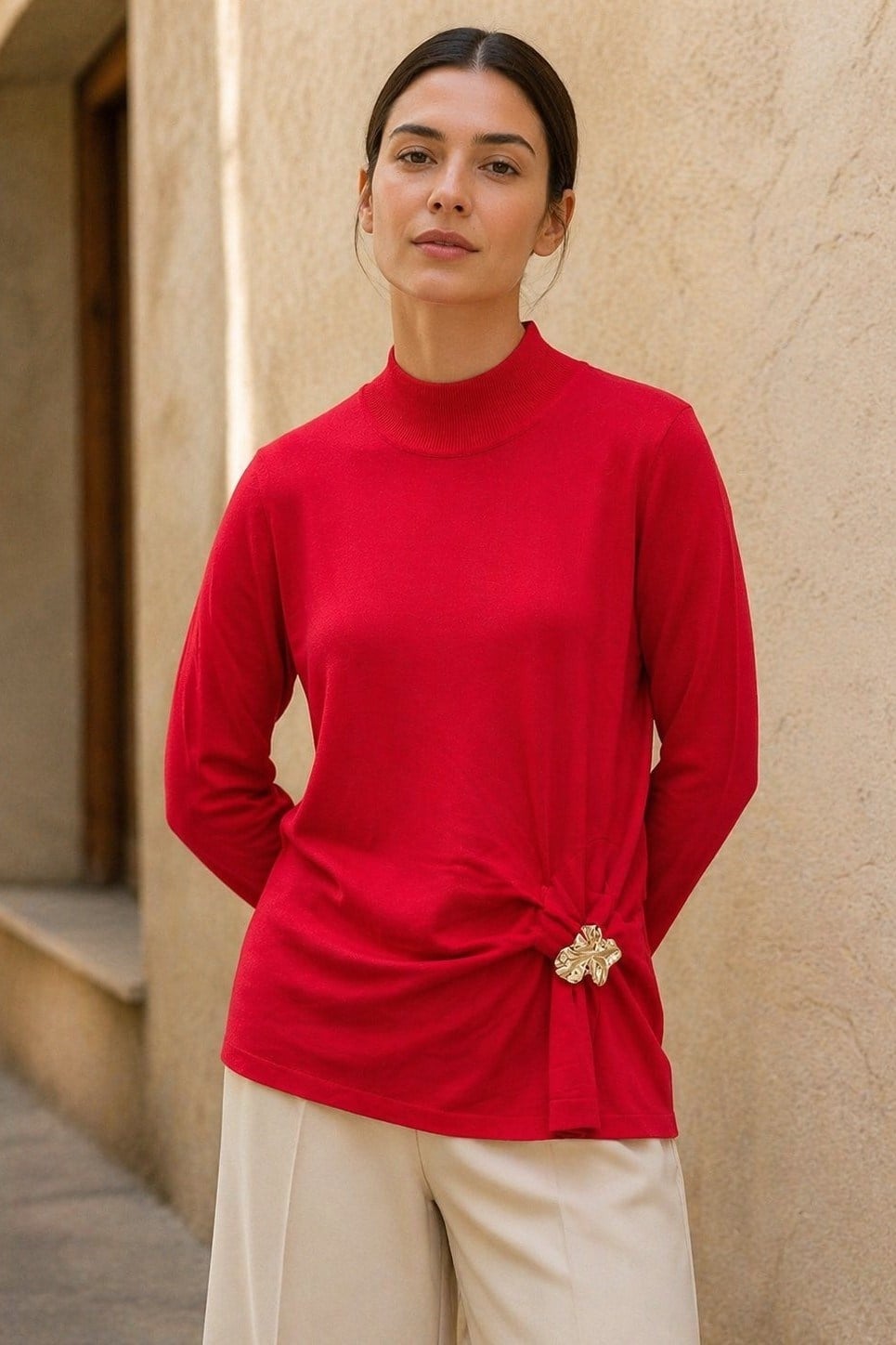 Ghisa 4409 Bluz - Kırmızı