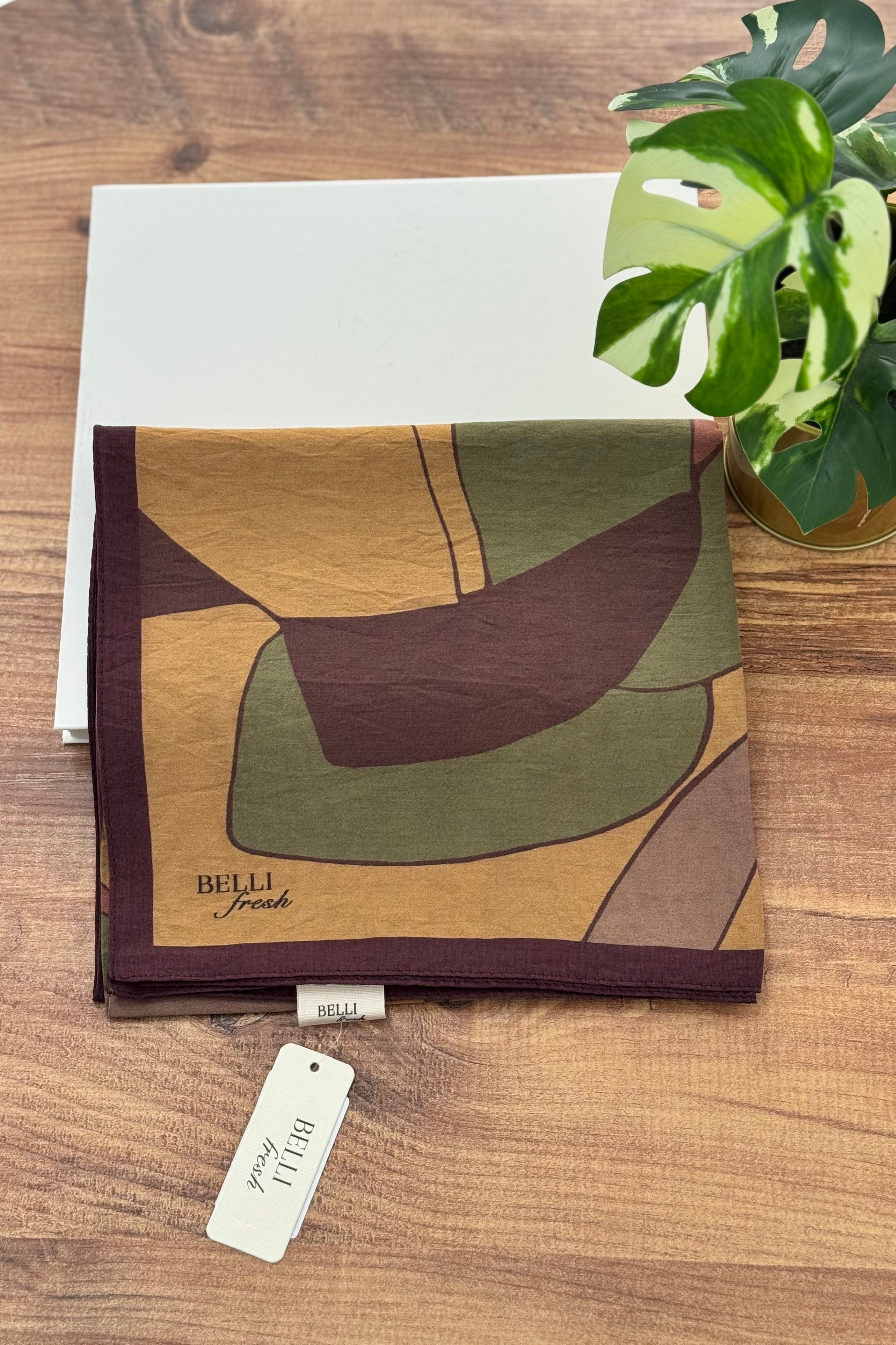 Belli Fresh Paulista Eşarp 3486 - Gül