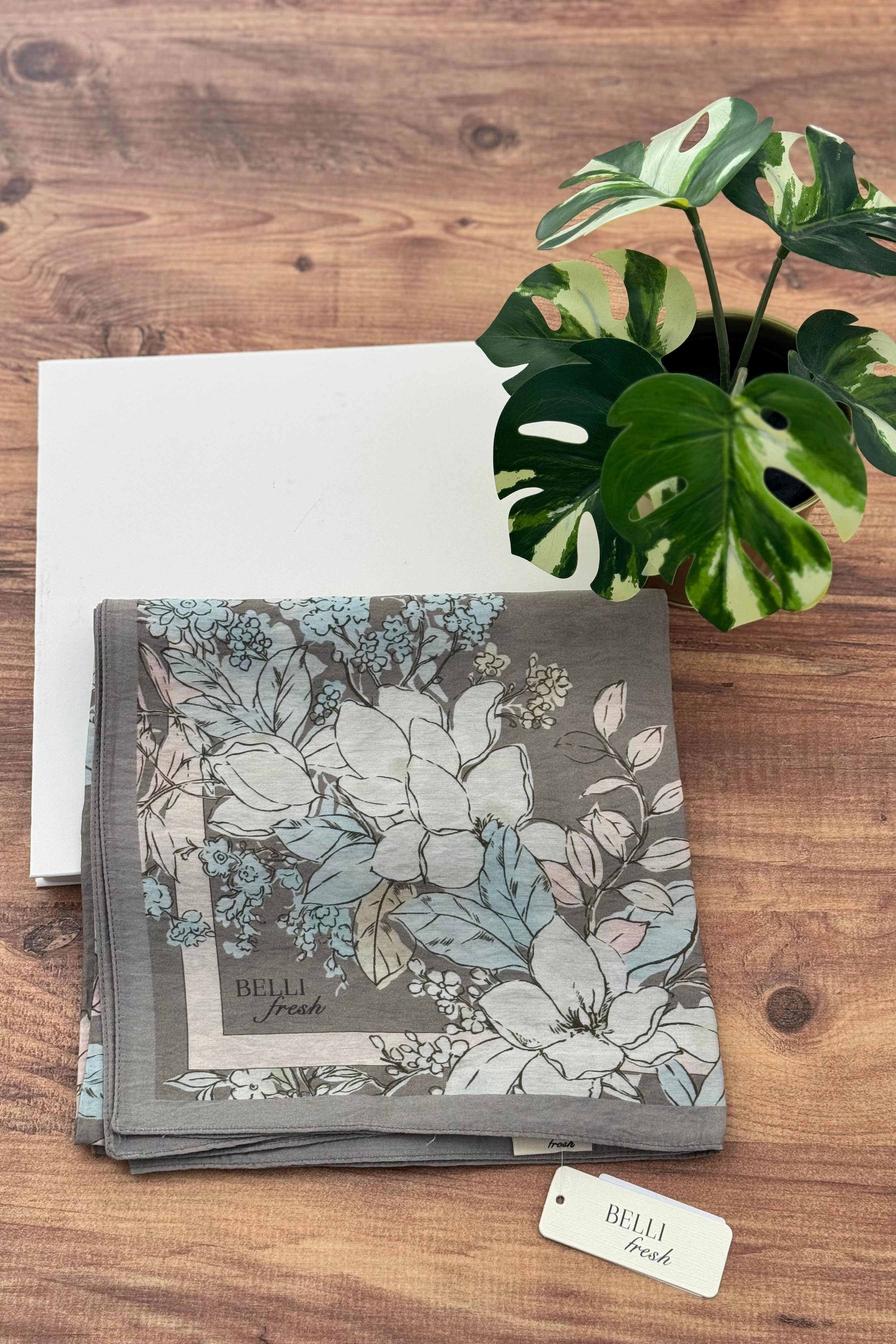 Belli Fresh Paulista Eşarp 3487 - Vizon