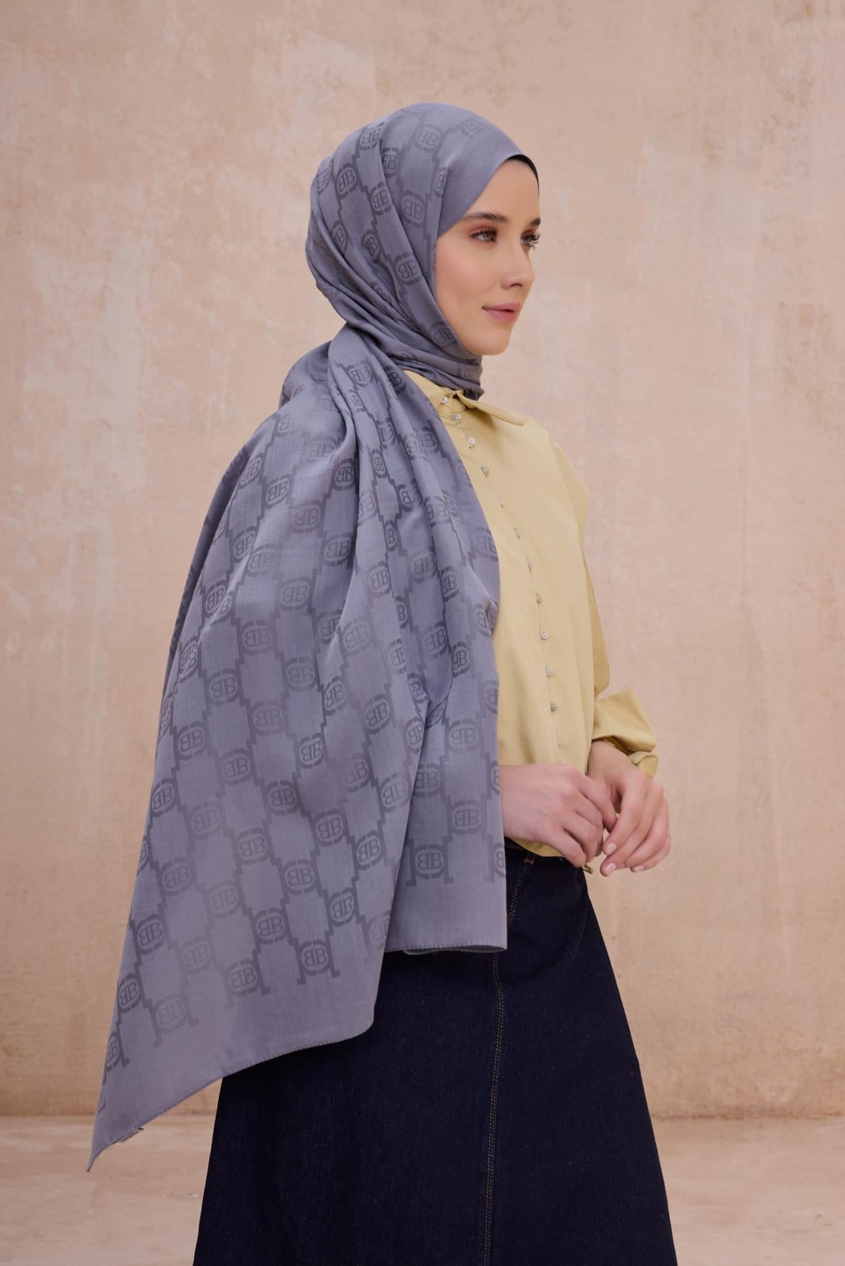 Belli Fresh Nora Şal 1 - Gümüş