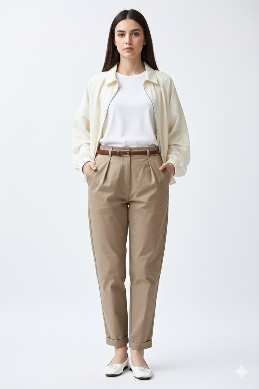 Venöve Pnt0021 Sierra Pantolon - Camel