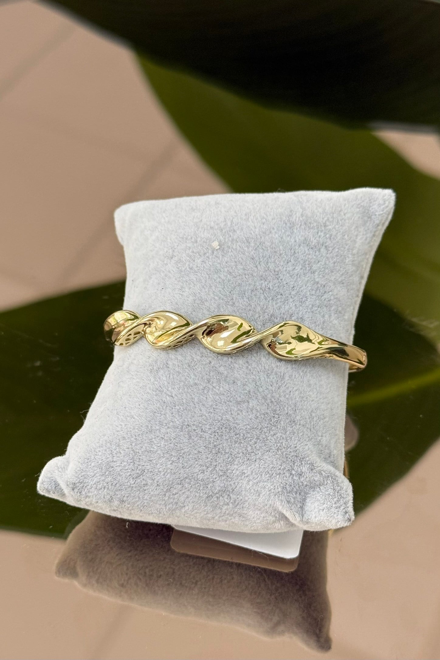 Kelepçe Bileklik BL003310 - Gold