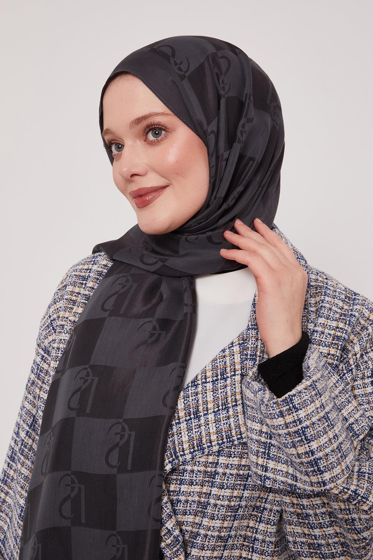 Luvensara Lyocell LS001 Şal - Antrasit